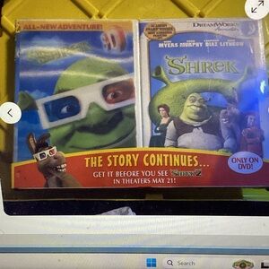 Shrek 2 pack 3-D (DVD’s)